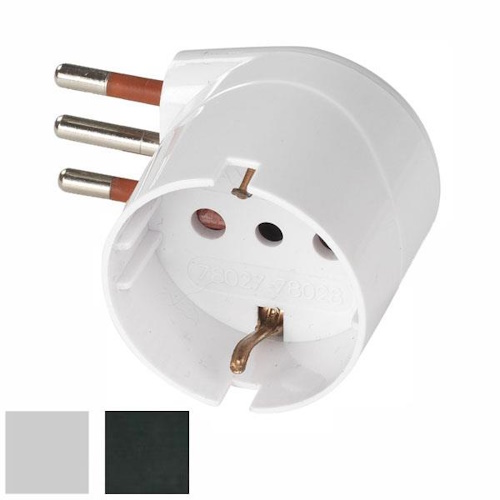 ADATTATORE 16A SCHUKO 90°