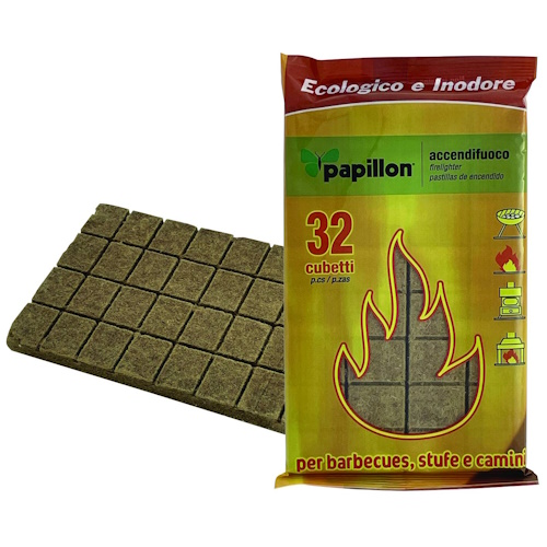ACCENDIFUOCO ECOLOGICO 32 CUBI