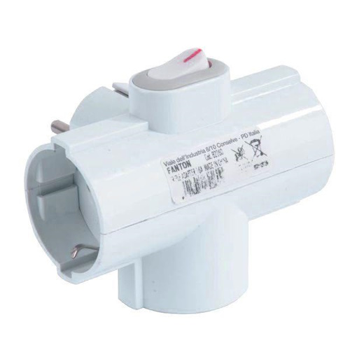 ADATTATORE TRIPLO SCK 3 SCK INT. 82260