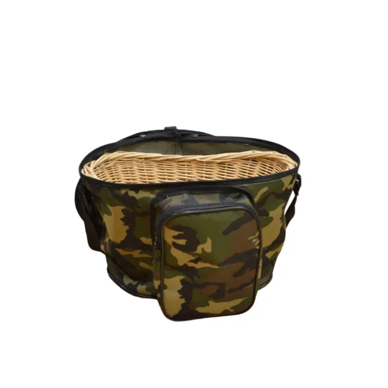 BORSA MIMETICA OVALE CESTO PORTAFUNGHI