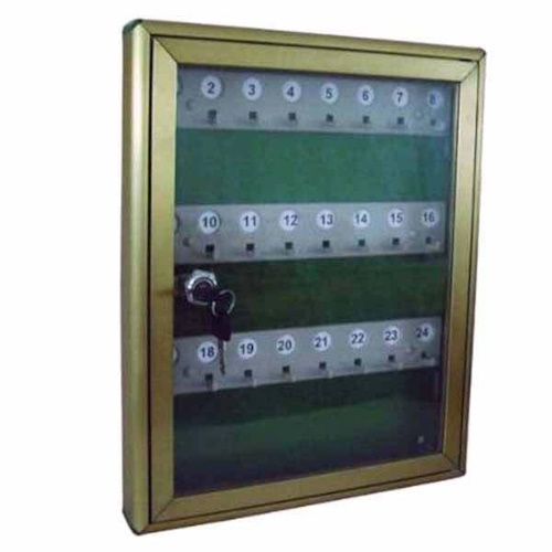 BACHECA PORTACHIAVI ALLUMINIO 24 PT 29X37X4