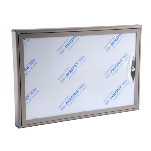 BACHECA AVVISI ALLUMINIO 73X55X4