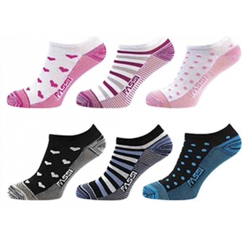 CALZE FASSI SNEAKER DONNA 3PAIA