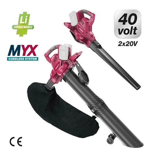 ASPIRATORE SOFFIATORE BATT. MYX 40V