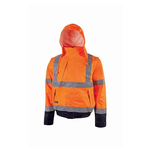 GIACCA CRAFTY ORANGE FLUO