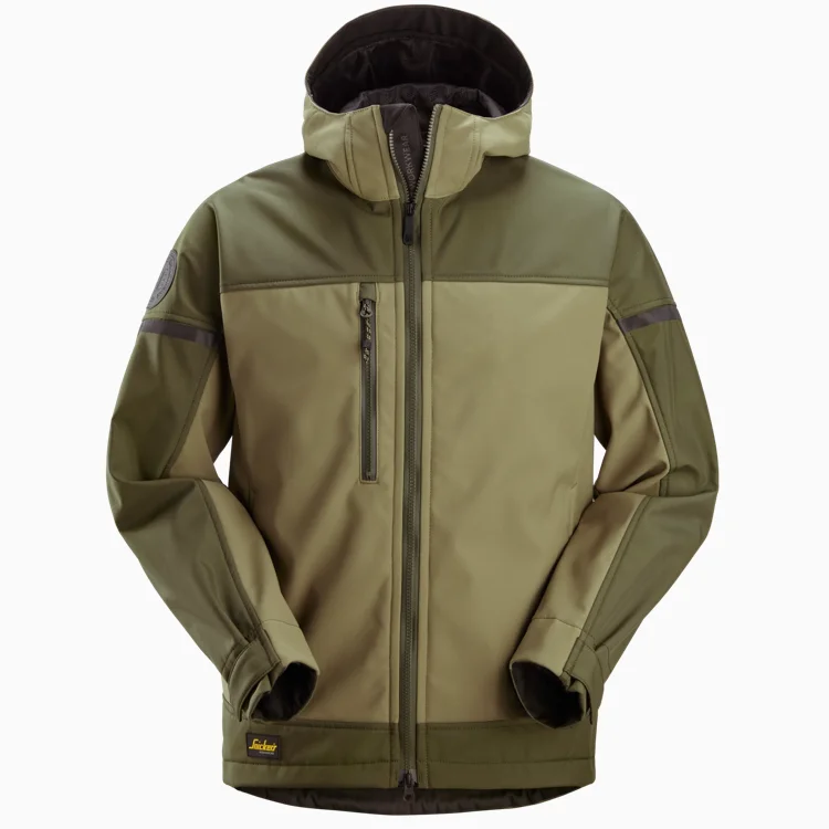 GIACCA SOFTSHELL STRETCH CON CAPPUCCIO SNICKERS