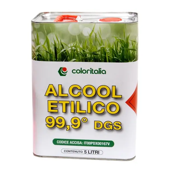 ALCOOL ETILICO 99,9° DGS 5l