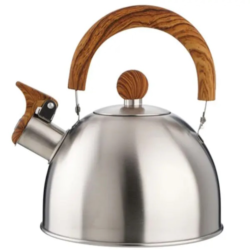 BOLLITORE INOX 2,5 LT MANICO LEGNO