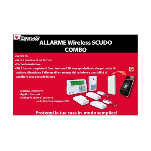 ALLARME KIT SCUDO WIRELESS