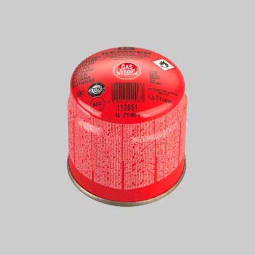 BOMBOLETTA GAS 190GR CON VALVOLA